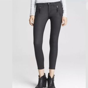 RAG & BONE Black Tassel Super Skinny Jean